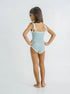 Retro Swimsuit in Blue